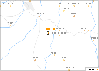 map of Gonga