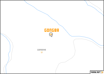 map of Gongba