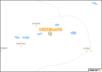 map of Gongbujing