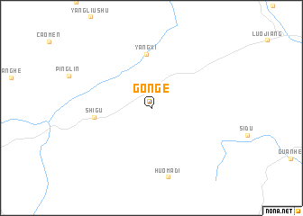 map of Gong\