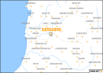 map of Gonggong