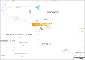 map of Gongjiadian