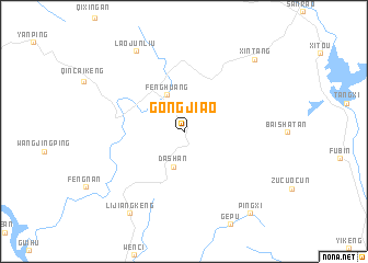 map of Gongjiao