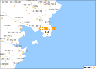 map of Gongjiao