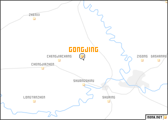 map of Gongjing