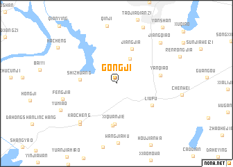 map of Gongji