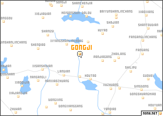 map of Gongji