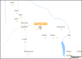 map of Gong Kok