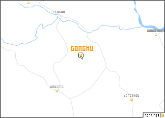 map of Gongmu