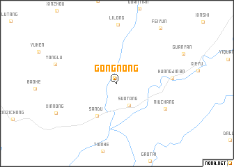 map of Gongnong