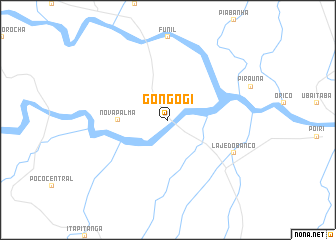 map of Gongogi