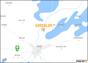 map of Gongolon