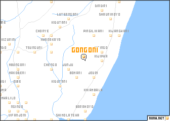 map of Gongoni