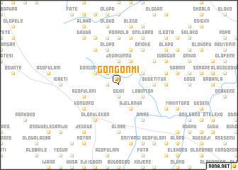 map of Gongonmi