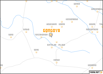 map of Gongoya