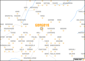 map of Gongoye