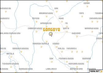 map of Gongoyo