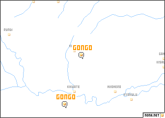 map of Gongo