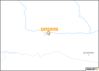 map of Gongping