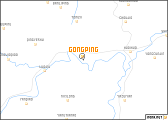 map of Gongping