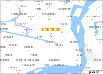 map of Gongqiao