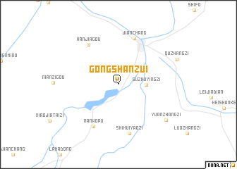 map of Gongshanzui