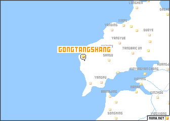 map of Gongtangshang
