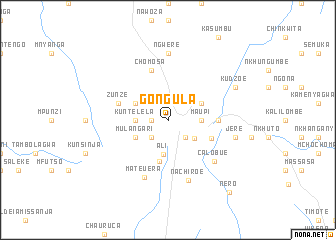 map of Gongula