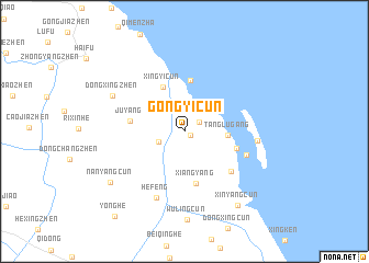 map of Gongyicun