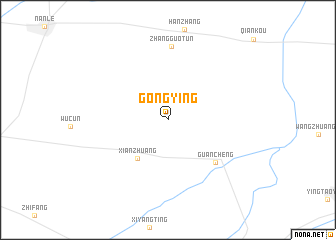 map of Gongying