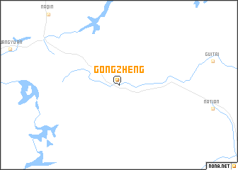 map of Gongzheng