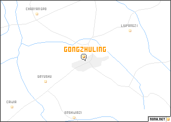map of Gongzhuling