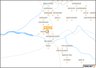 map of Gong