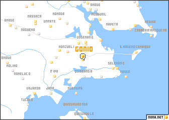 map of Gónio