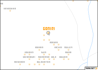 map of Goniri