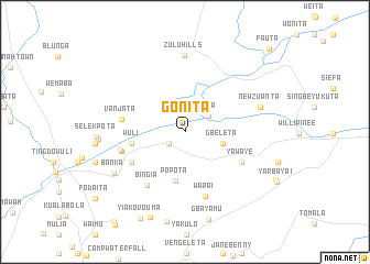 map of Gonita