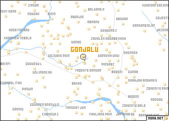 map of Gonjālū