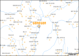 map of Gonogon