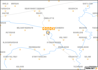 map of Gonoki