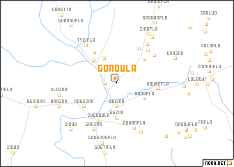 map of Gonoula