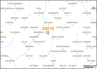 map of Gonta