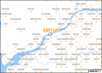 map of Gontije