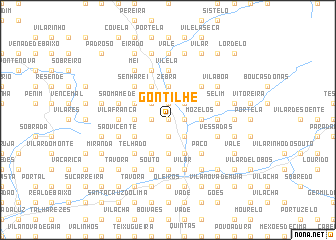 map of Gontilhe