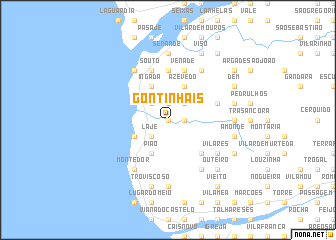 map of Gontinhãis