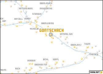 map of Gontschach