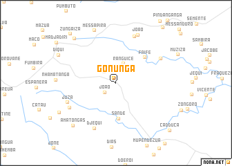 map of Gonunga