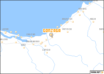 map of Gonzaga