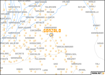 map of Gonzalo