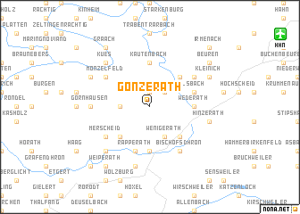 map of Gonzerath