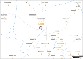 map of Gon